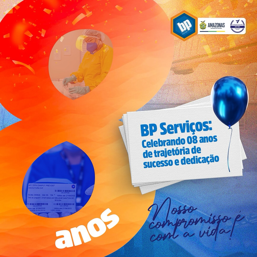 BP Serviços completa 08 anos de história! 🎂